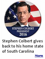 Stephen Colbert  is funding every existing grant request South Carolina public school teachers have made on the education crowdfunding website DonorsChoose.org. 